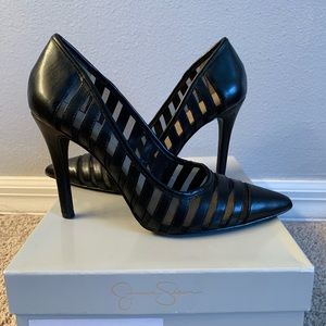 Jessica Simpson Claud Heels in Black